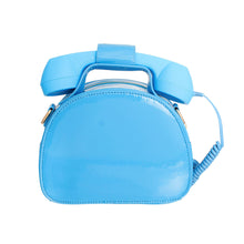 Load image into Gallery viewer, Blue Rotary Phone AUX Bag
