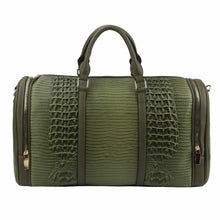 Load image into Gallery viewer, Olive Side Pocket Duffel
