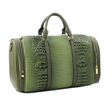 Load image into Gallery viewer, Olive Side Pocket Duffel
