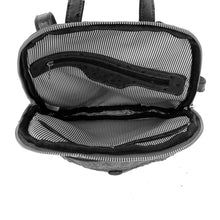 Load image into Gallery viewer, Black Baseball Hat Shaped Backpack
