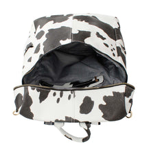 Load image into Gallery viewer, Cow Square Backpack Purse
