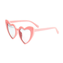 Load image into Gallery viewer, Pink Heart Sunglasses
