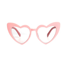 Load image into Gallery viewer, Pink Heart Sunglasses
