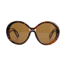 Load image into Gallery viewer, Tortoiseshell Gradient Round Sunglasses
