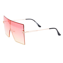 Load image into Gallery viewer, Orange Gradient Square Visors
