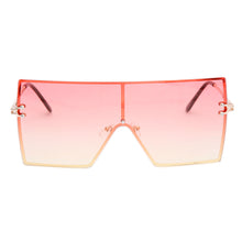 Load image into Gallery viewer, Orange Gradient Square Visors
