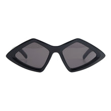 Load image into Gallery viewer, Black Pointed Frame Sunglasses

