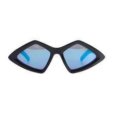 Load image into Gallery viewer, Blue Lens Pointed Frame Sunglasses
