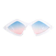 Load image into Gallery viewer, Clear Pointed Frame Sunglasses
