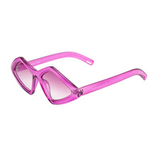 Load image into Gallery viewer, Purple Pointed Frame Sunglasses
