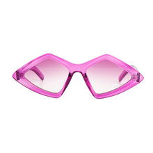 Load image into Gallery viewer, Purple Pointed Frame Sunglasses
