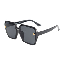 Load image into Gallery viewer, Black Retro Bee Sunglasses
