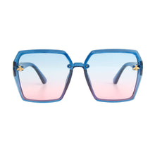 Load image into Gallery viewer, Blue Retro Bee Sunglasses
