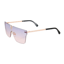 Load image into Gallery viewer, Purple Gradient V Sunglasses
