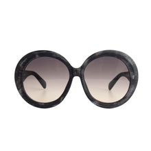 Load image into Gallery viewer, Gray Wood Round Sunglasses
