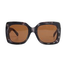 Load image into Gallery viewer, Gray Wood Square Sunglasses
