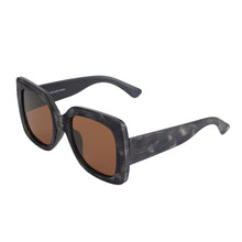 Load image into Gallery viewer, Gray Wood Square Sunglasses

