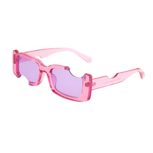 Load image into Gallery viewer, Purple Puzzle Sunglasses

