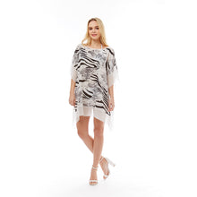 Load image into Gallery viewer, Zebra and Snake Print Cover Up
