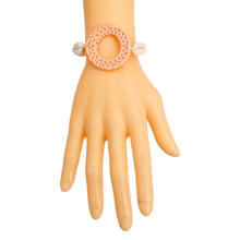 Load image into Gallery viewer, Coral Woven Shell Bracelet
