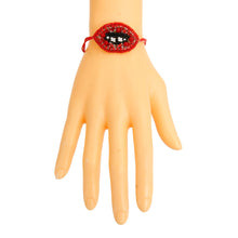 Load image into Gallery viewer, Red Lips Friendship Bracelet
