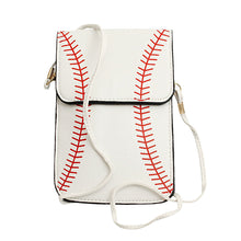 Load image into Gallery viewer, Baseball Cellphone Crossbody
