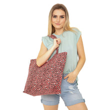 Load image into Gallery viewer, Pink Leopard Tote Bag
