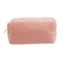 Load image into Gallery viewer, Blush Fleece Fur FAITH Pouch
