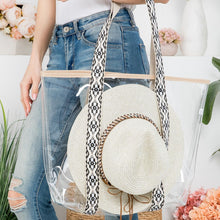 Load image into Gallery viewer, Clear Hat Carrying Tote Bag
