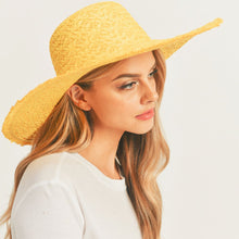 Load image into Gallery viewer, Solid Yellow Floppy Sun Hat
