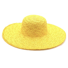 Load image into Gallery viewer, Solid Yellow Floppy Sun Hat
