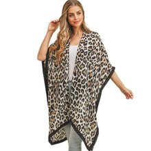 Load image into Gallery viewer, Beige Leopard Lightweight Kimono
