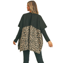 Load image into Gallery viewer, Taupe Leopard Pocket Kimono
