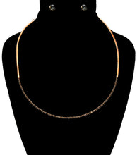 Load image into Gallery viewer, Stoned Simple Necklace Set
