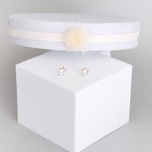 Load image into Gallery viewer, Dozen Ivory Pom Pom Chokers
