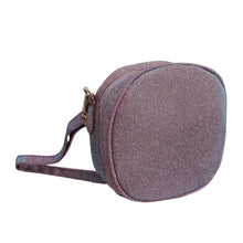 Load image into Gallery viewer, Purple Metallic Circle Crossbody
