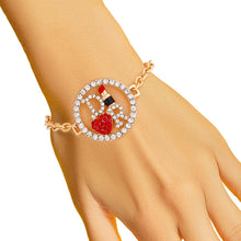 Load image into Gallery viewer, Round Gold D Chain Bracelet
