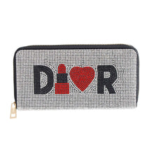 Load image into Gallery viewer, Clear Stone D Designer Wallet
