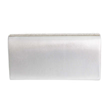 Load image into Gallery viewer, Designer Lipstick Silver Flap Clutch
