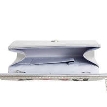 Load image into Gallery viewer, Designer Lipstick Silver Flap Clutch
