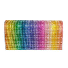 Load image into Gallery viewer, Silver Rainbow Flap Clutch
