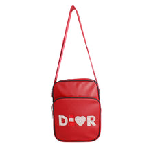 Load image into Gallery viewer, Red Designer D Crossbody
