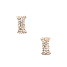 Load image into Gallery viewer, I Initial Rhinestone Studs
