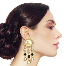 Load image into Gallery viewer, Vintage Look Gold Bee Earrings

