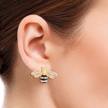 Load image into Gallery viewer, Bee Gold Studs
