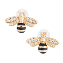 Load image into Gallery viewer, Bee Gold Studs
