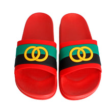 Load image into Gallery viewer, Size 9 Red Stripe Slide
