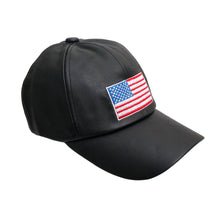 Load image into Gallery viewer, Patriotic Emroidered Black Hat
