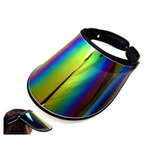 Load image into Gallery viewer, Rainbow Visor Hat
