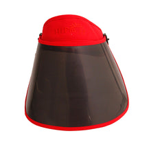Load image into Gallery viewer, Red Face Shield Visor
